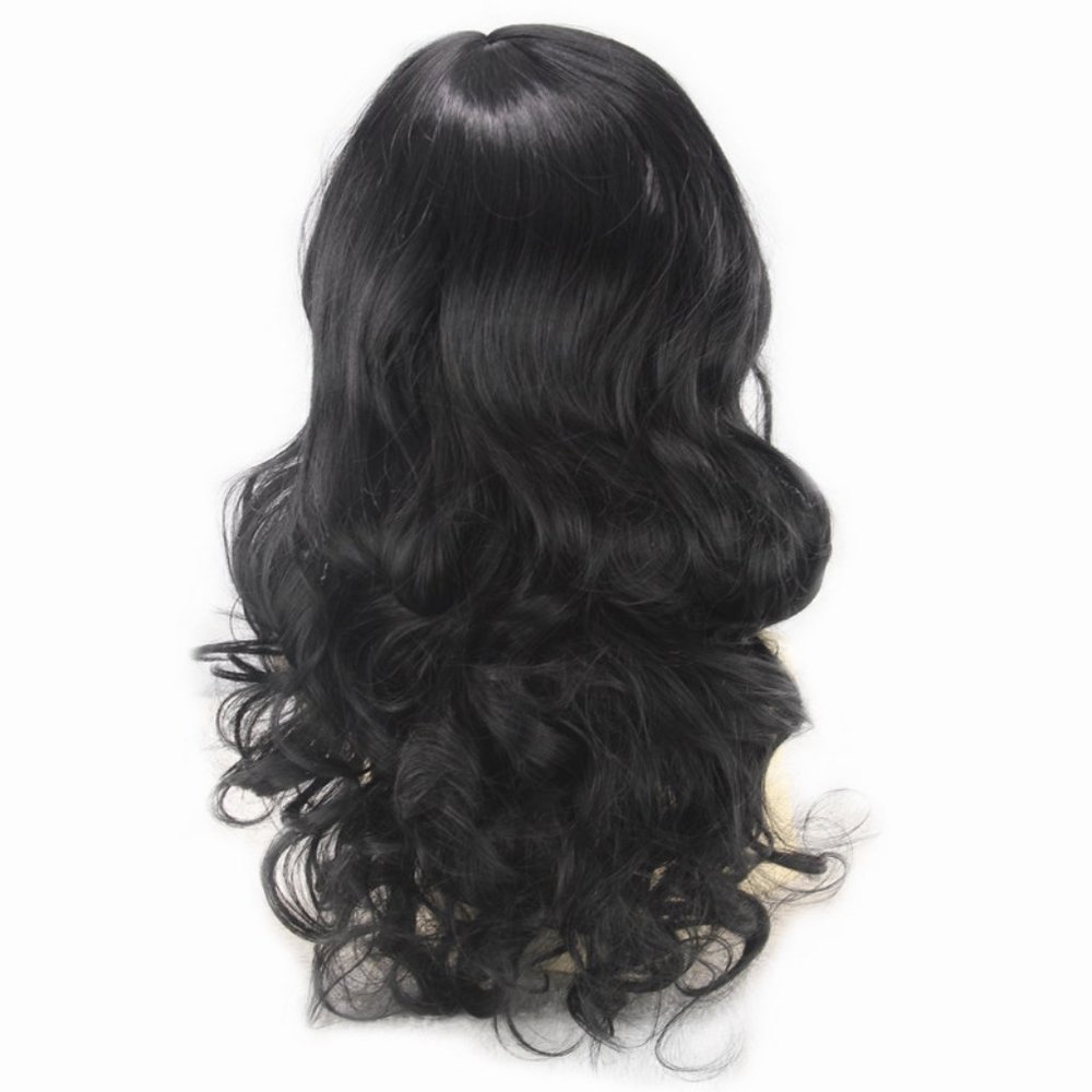 Black big wavy wig - Picture 3 of 4